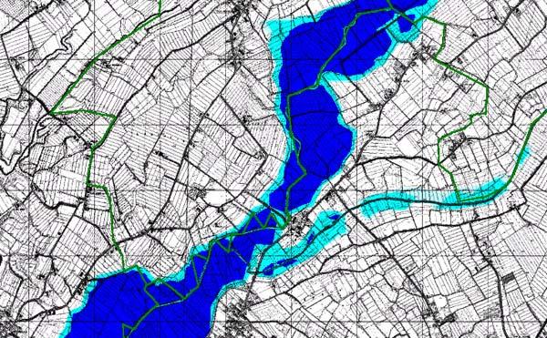 Il Piano di Assetto Idrogeologico si concretizza: nella definizione del quadro delle condizioni di pericolosità idraulica e geologica e del relativo rischio; nella costituzione di vincoli, di