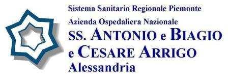 Mod. 008-01/ Iag05 Sede legale: via Venezia n.16-15100 Alessandria. Codice fiscale/partita IVA: 01640560064. Telefono: (0131) 206111.