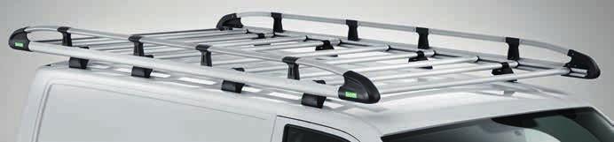 Il sistema portatutto o è adatto per tetti i fibra di vetro (tetti Super High) é per i veicoli co telecamera per la retromarcia Tubi di carico i allumiio Iserto