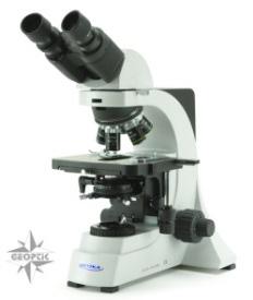 729.49 Microscope Trinocular 1000x, 360 rotating head 30, eyepieces WA 10x/20 mm, Objective E-PLANATIC 4x(0,10), 10x(0,25), 40x(0,65), 100x(1,25), Micro/Macro Coaxial focuser and machanical stage(x-y