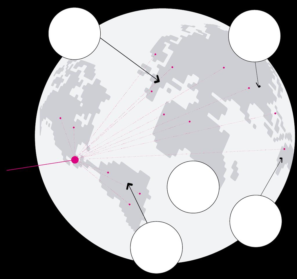 PRINCIPALI METE DI ESPORTAZIONE USA Canada 302,654 10,427 Europa 20,569 15,806 9,439 6,412 18,449 10,703 4,779