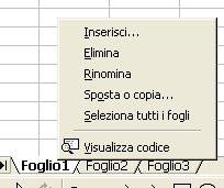 .. utizzando il menù che si apre con un click del tasto destro del mouse sull etichetta corrispondente.