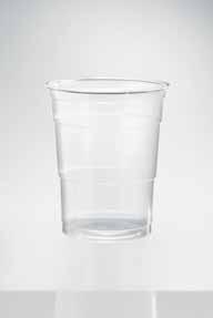 18 PIùTTOSTO I bicchieri Piuttosto sono infrangibili, resistenti e adatti a contenere bevande calde e fredde. Disponibili nelle due varianti: trasparente e bianca. Possono essere personalizzati.