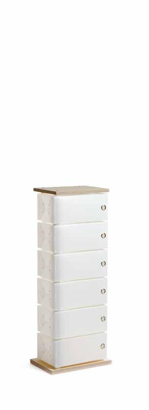 FLUIDA WOOD CL 832 (10 cassetti/drawers) - L 41 P