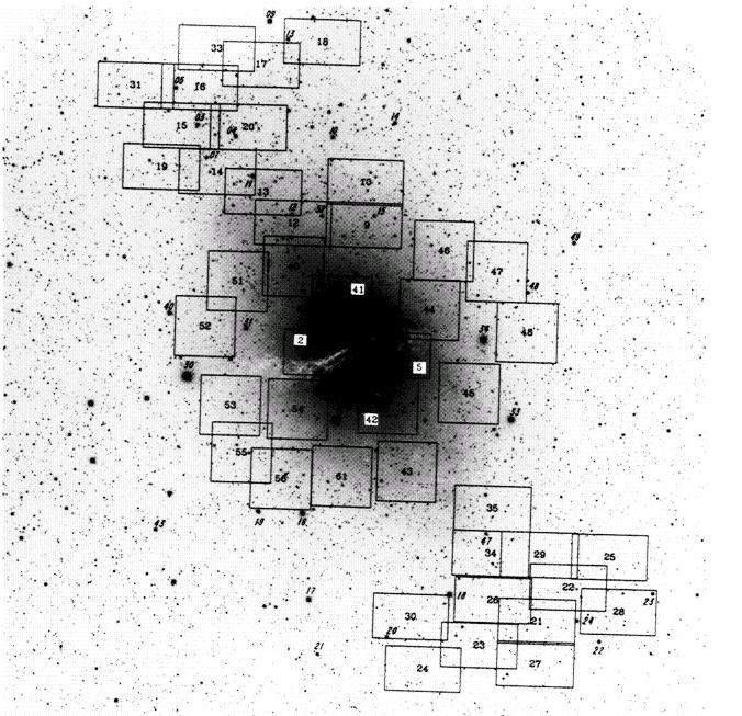 E PNe in NGC 5128 log