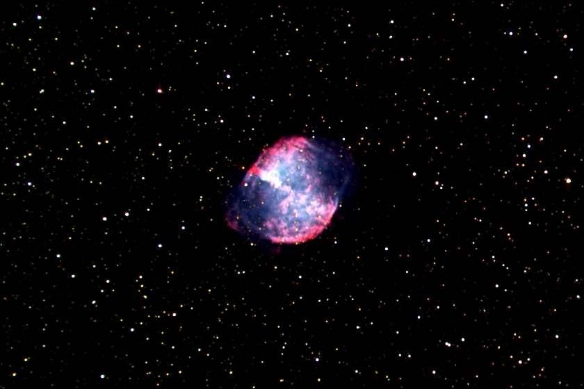 M27, the Dumbbell Nebula 1,360 l.y.