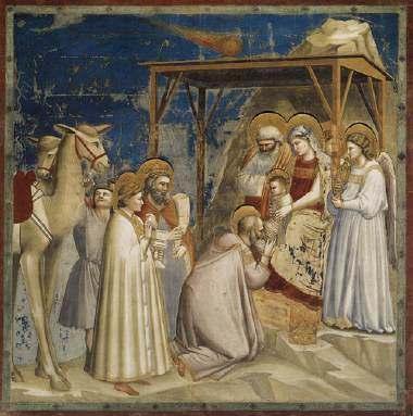 il cielo senza telescopio L adorazione dei Magi, Giotto (1303-1305) Padova, Cappella