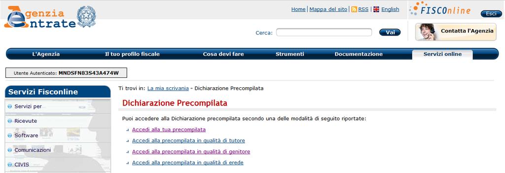 La dichiarazione web per chi non ha la precompilata Novità del 2017: l Agenzia consente di inviare la dichiarazione attraverso l applicazione web anche a coloro che non dispongono