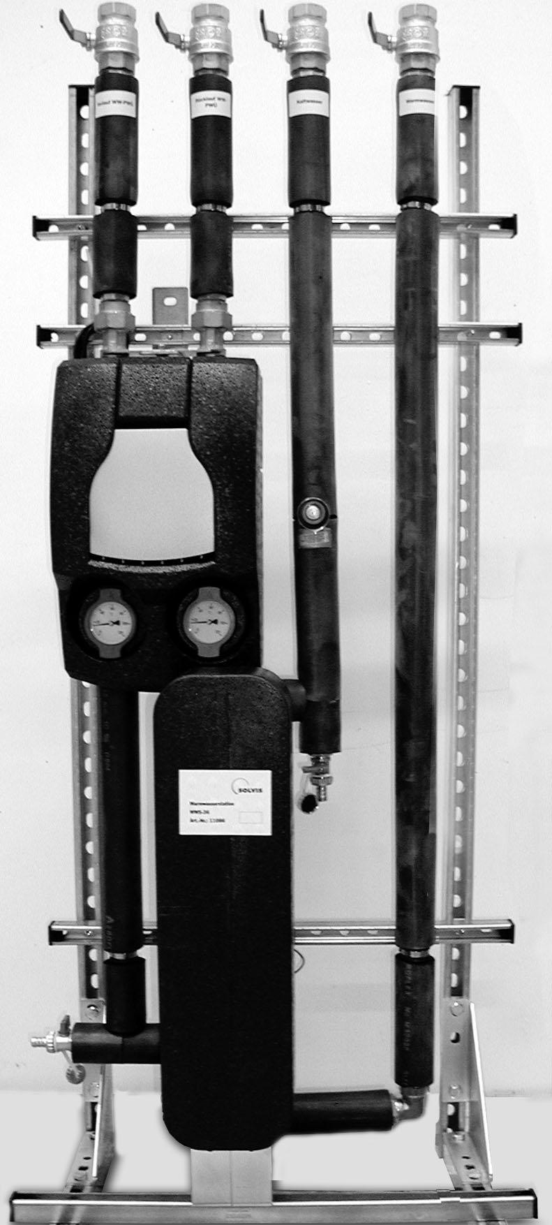 Stazione acqua calda WWS-36 Guida al montaggio Un sistema igienico ad acqua fresca nel sistema