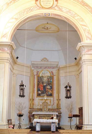nel 1838, in luogo della precedente chiesa campestre forse edificata dai Benedettini del Monastero di S. Faustino di Brescia.