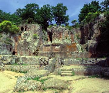 Luoghi, musei e programmi degli eventi Sorano - Parco Archeologico Città del Tufo Sorano - Piazza del Pretorio di Sovana Museo Archeologico del Portus Scabris Via delle Collacchie 1 Località Puntone