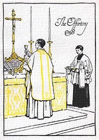 alla fine della Messa, lo dice stando rivolto verso l'altare, a meno che non sia ordinato diversamente. 2.