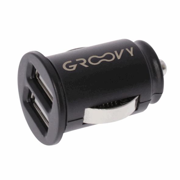 GROOV.300110 PRESA/ALIMENTATORE da F/USB a M/10A 5V 1A BIANCO (CF5) 3,53