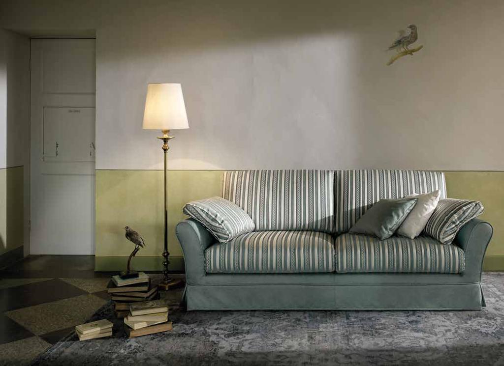 CLASSIC collection / Diva cm 210 Due cuscini decoro cm