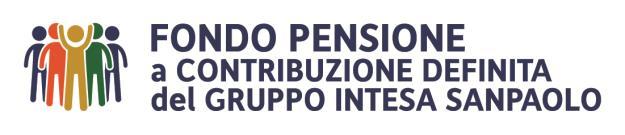 spazio riservato alla protocollazione Spett.le Fondo Pensione a contribuzione definita del Gruppo Intesa Sanpaolo c/o PREVINET S.p.A. Via E.