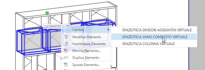 Seleziono l elemento: Cambio il tipo di