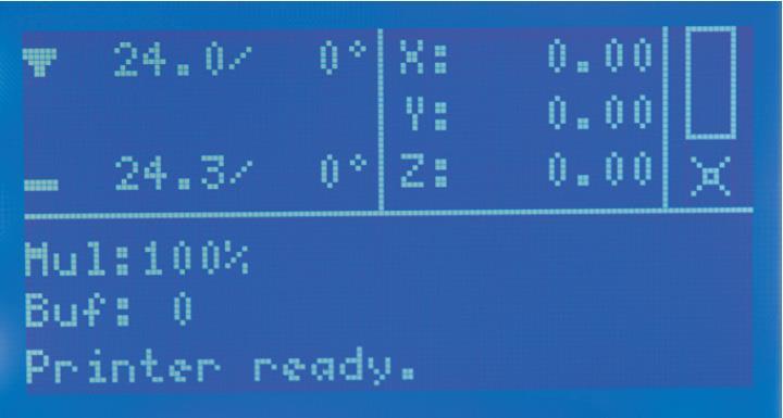 UTILIZZO DEL MENU DI SISTEMA La Centralina di Controllo/Alimentatore è dotata di manopola e schermo LCD.