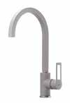 Ø 35 mm Finitura effetto acciaio per un perfetto abbinamento ai lavelli inox Finiture Elleci Abbinabili CODICI nikel brusched B6374C 197 189 Bridge Dimensione foro