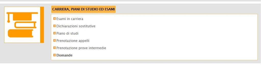 it/ Seleziona ora la voce Prenotazione appelli dal menù Carriera, piani di studio ed