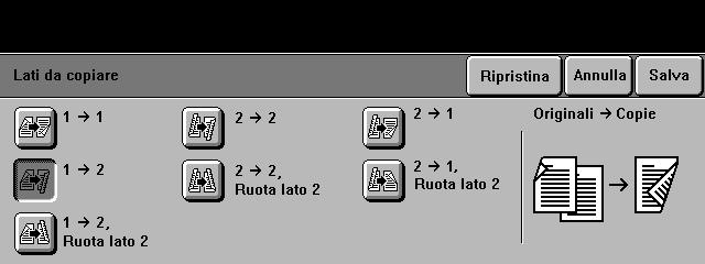 Perforazione Se dotata di una stazione di finitura, la macchina è impostata su una delle seguenti opzioni di perforazione: a 2 fori, a 4 fori standard o a 4 fori svedese (distanza tra i fori 21/70/21