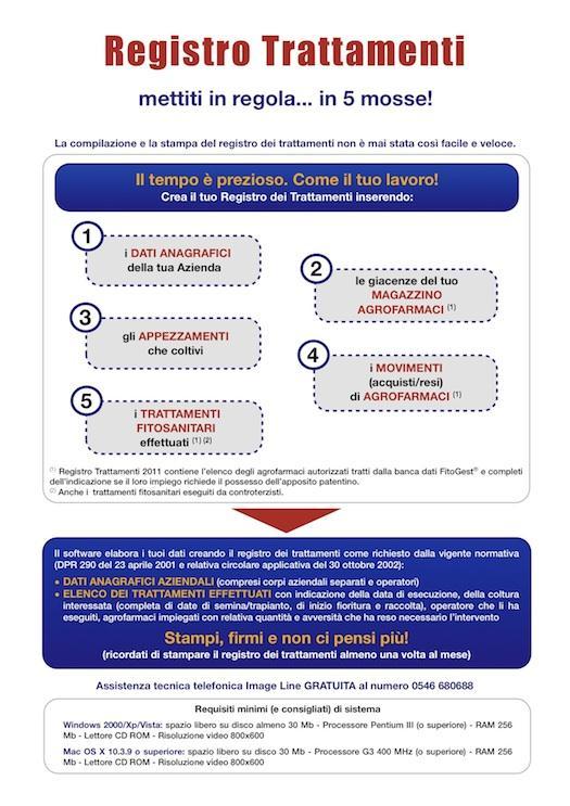 ARTICOLO 9 comma 20 L utilizzo dei PF va annotato nel registro predisposto dalla Regione del Veneto a cura di chi effettua il trattamento, Ogni