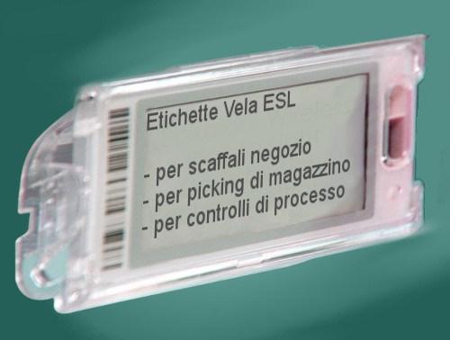 ETICHETTATURA ELETTRONICA VELA Una innovativa soluzione wireless per l automazione della prezzatura nei supermercati.