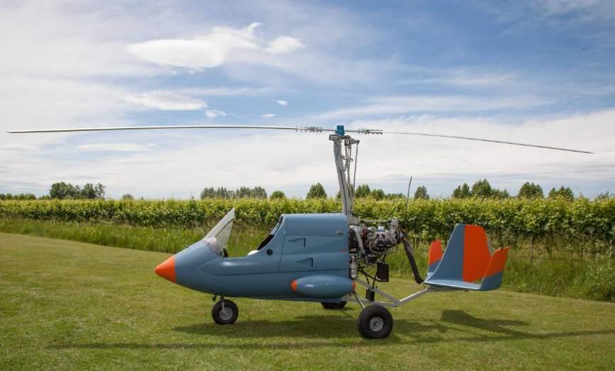 Radgyro: main features Engine: 125 CV turbo Payload: 150 kg Fuel tank: