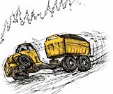 RIBALTAMENTO MISURE GENERALI DI TUTELA Situazioni di pericolo: Nella conduzione di automezzi di cantiere in genere o nel sollevamento meccanico di carichi, si può verificare il ribaltamento del mezzo