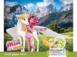 ANDALO EVENTI ESTATE 2017 LUNEDÌ 19 GIUGNO 14.30 Apertura del villaggio di Mia & Me - - Creiamo oggetti magici, trucco da elfo, gioca e colora, decorazioni floreali, decorazione dolcetti 16.