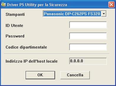 Stampa Mailbox Uso di Driver PS Utility per la Sicurezza Per Windows 98/Me: Al termine del processo di configurazione, viene visualizzato un messaggio con la richiesta di riavviare il computer.