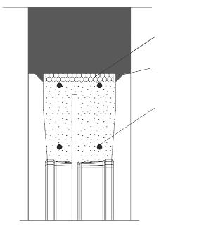 a solaio ancoraggio laterale sigillante tondino in acciaio INOX CLS giunto di