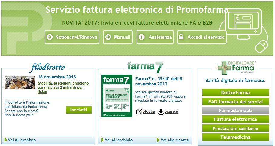 Dopo aver effettuato l accesso, nell area riservata del sito, si può accedere al servizio cliccando sul pulsante