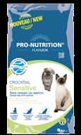 CROCKTAIL Sensitive Cereal Free, con Salmone Gatti sensibili, esigenti, intolleranti ai cereali e/o glutine I disturbi digestivi e cutanei sono spesso dovuti all incapacità dell organismo di digerire