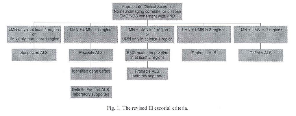 Nuovi scenari diagnostici: El Escorial Criteria