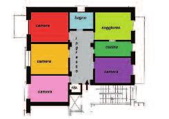 000 COSO TAIANO: Appartamento di ingresso tinello con cucinino, due camere da letto, bagno e cantina.doppia esposizione con due balconi. Euro 127.