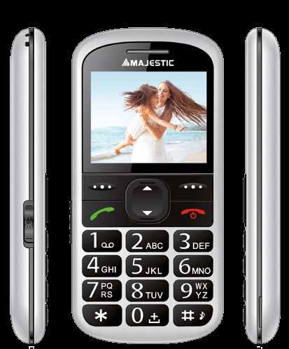 SENIOR PHONE TLF SILENO 31 SENIORPHONE CON AMPIO DISPLAY TFT A COLORI E FOTOCAMERA TASTO SOS