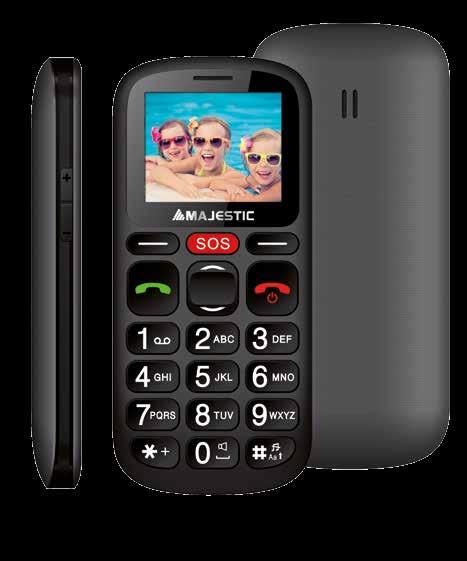 SENIOR PHONE TLF SILENO 30N SENIORPHONE CON DISPLAY TFT A COLORI TASTO SOS PROGRAMMABILE, RADIO FM E