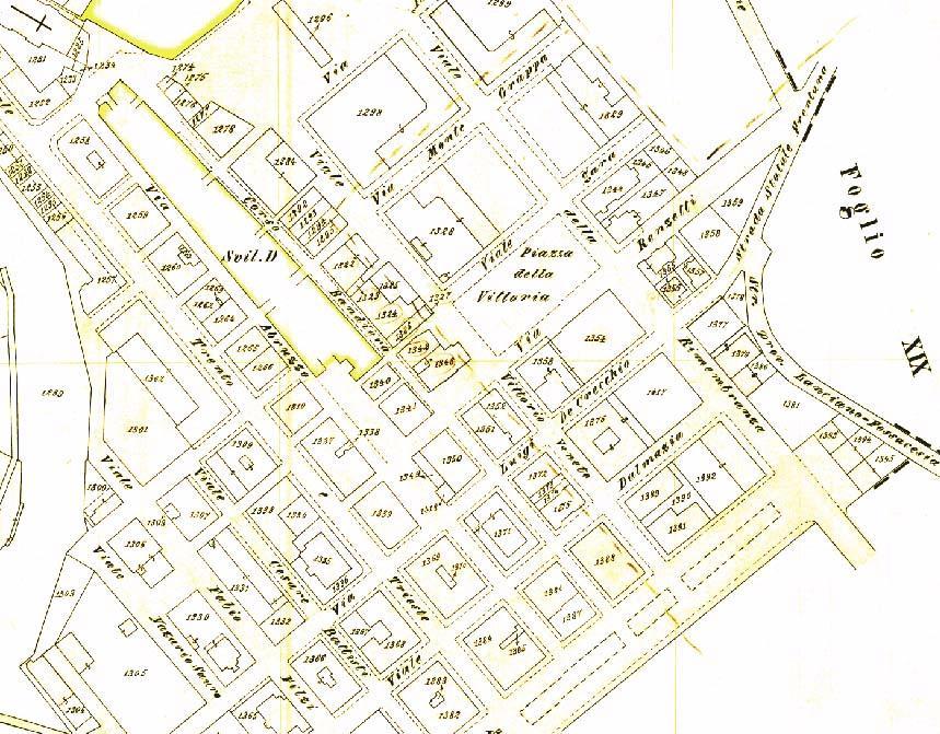 il progetto cartografico: catasto Convenzione con