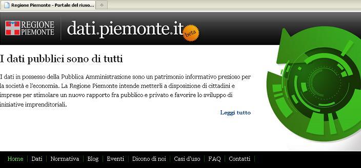 regole per l accesso e la distribuzione dei dati licenze d uso dei dati geografici DGR numero 31-11679 del 29 giugno 2009 "Linee guida relative al riutilizzo del Patrimonio Informativo Regionale