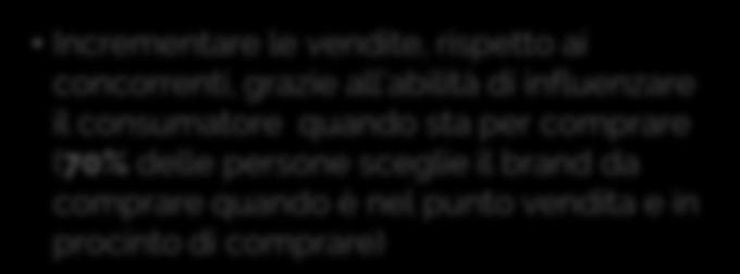 comunicazione e un esperienza per il consumatore senza soluzione di continuità