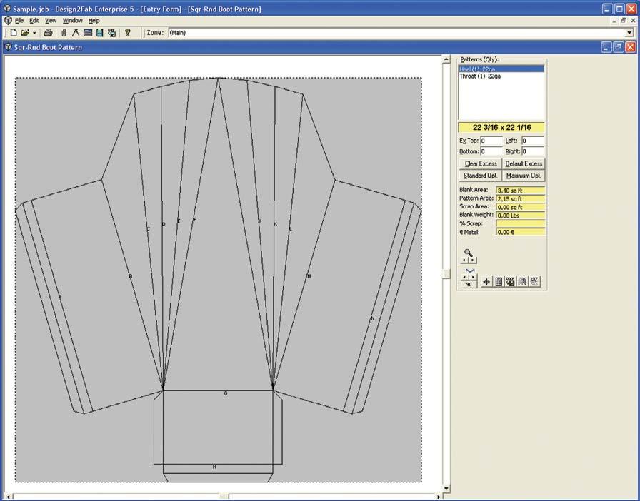 Realizzato per ridurre drasticamente il tempo di progettazione e di sviluppo di modelli piatti, Design2Fab consente di creare complessi layout personalizzati in pochi minuti, piuttosto che in ore.