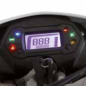 Cruscotto KOSO Frecce LED TR 15 4T La TR 15 è la nostra prima moto con