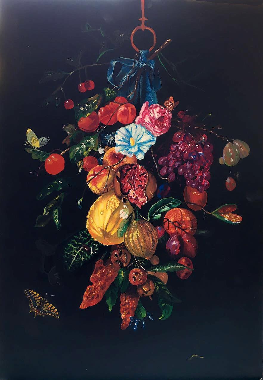 Marcoleoni Federica, Omaggio a Jan de Heem (1606-1684),