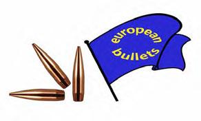 european bullets UNICO RIVENDITORE AUTORIZZATO PER L ITALIA Le misure indicate nel listino sono espresse nel sistema anglosassone (pollici e grani).