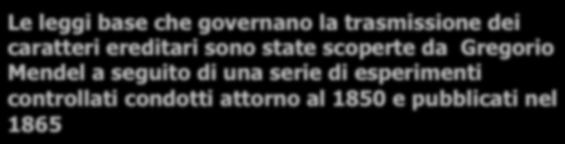 viene detta dominante mentre quella che non si manifesta è detta recessiva.