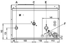 > DATI TECNICI DIMENSIONI TABELLA RIEPILOGATIVA bluehelix tech L P H Vista superiore TECH (tutti i modelli) BLUEHELIX TECH H L P 18 25 5 600 400 20 45 700 420 20 Vista inferiore TECH A Vista