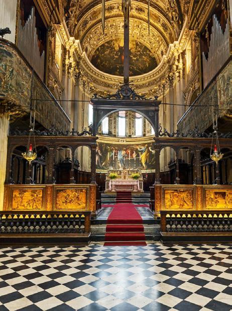 Il progetto illuminotecnico La luce nella Basilica di Santa Maria Maggiore deve soddisfare non solo le esigenze liturgiche, ma deve sottolineare la bellezza architettonica delle strutture e