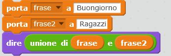 LE VARIABILI TESTO In Scratch