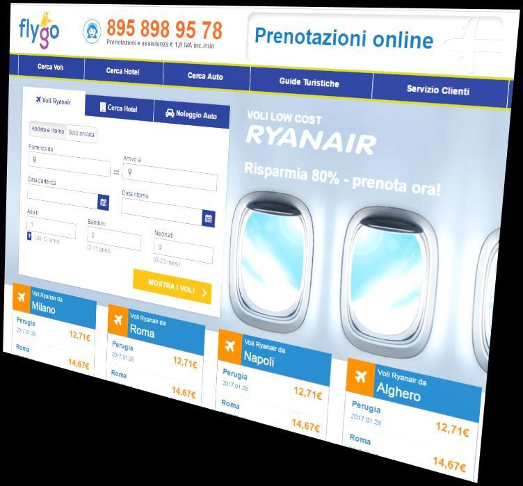 PS9315 - FLYGO-agenzie di viaggio online Uso ingannevole delle denominazioni;