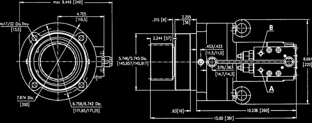 MOTORE/FRENO SERIE SW V, TW V Motor/Brake - SW V,